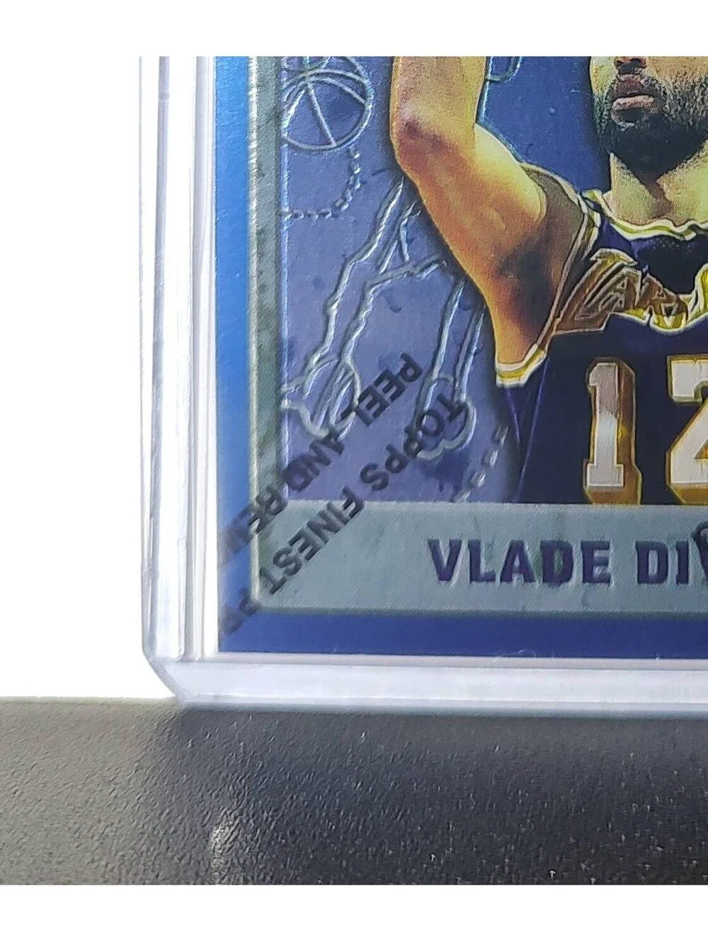 Vlade Divac 1995-96 Topps Finest NBA #219 Card Los Angeles Lakers